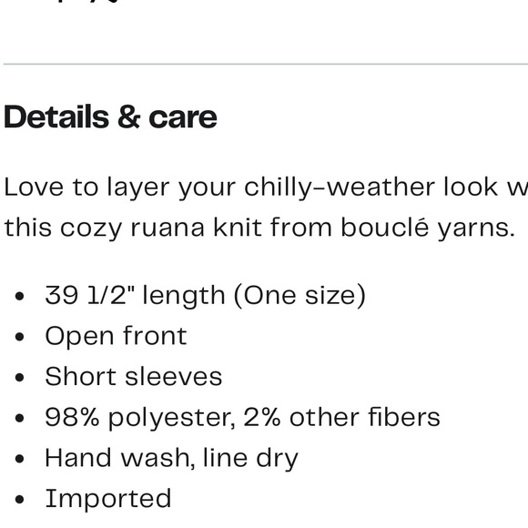 Everyday cozy wrap with hood/pockets NWOT model wearing light gray in 1st pic - Picture 8 of 8